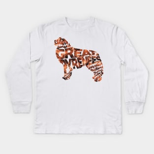 Great Pyrenees Kids Long Sleeve T-Shirt